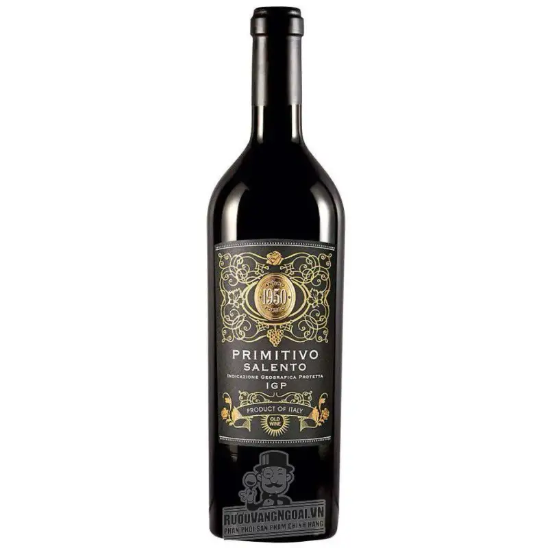 Vang Ý 1950 Antico Portico Primitivo Negroamaro del Salento