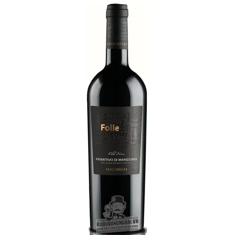 Vang ý Folle Primitivo di Manduria