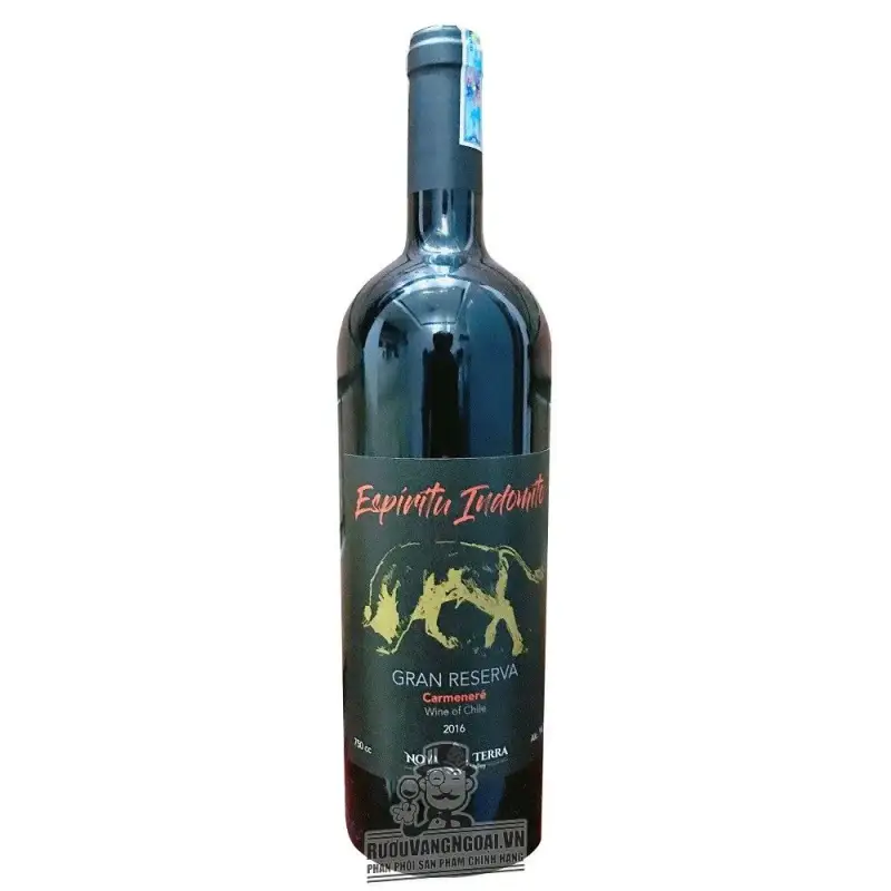 Vang Chile ESPIRITU INDOMITO CARMENERE GRAN RESERVA