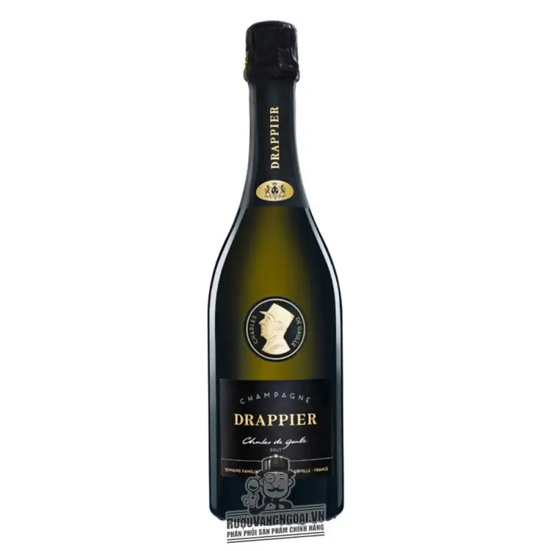 Rượu vang nổ Drappier Cuvee Charles De Gaulle cao cấp