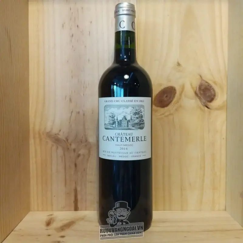 ruou vang phap chateau cantemerle haut medoc grand cru classe giá bao nhiêu