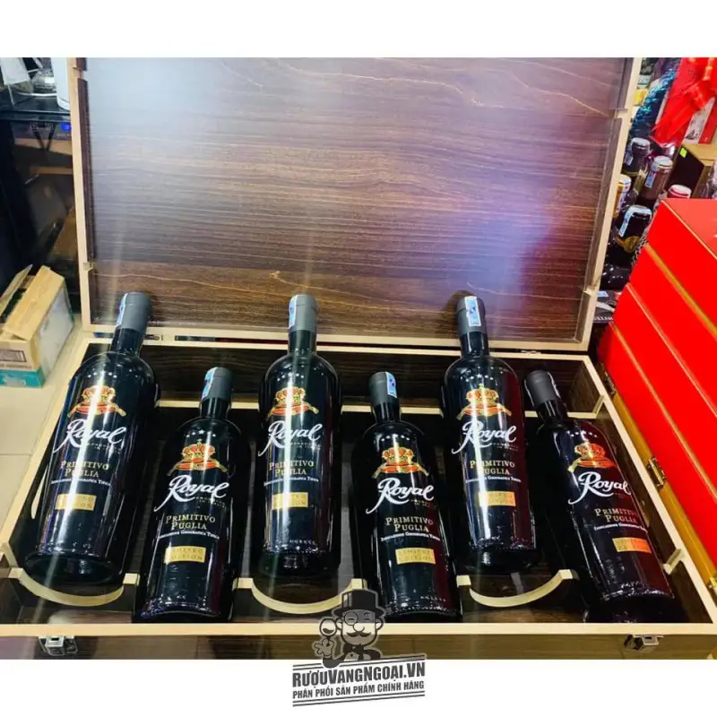 Mua ruou vang y royal primitivo puglia limited edition vol re nhat giá rẻ tại Sài Gòn
