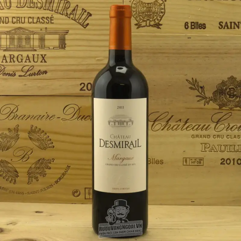 Mua vang phap chateau desmirail margaux grand cru classe giá rẻ tại Sài Gòn