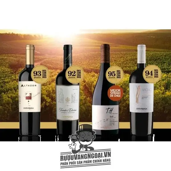 Vang Chile UNDURRAGA TH SYRAH