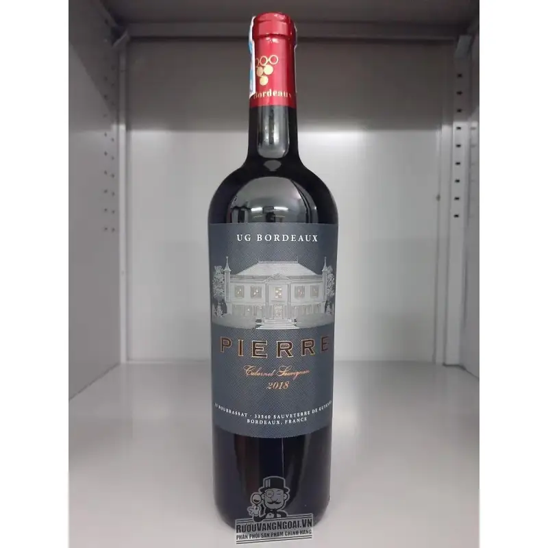 Rượu Vang Pháp PIERRE UG BORDEAUX GIÁ RẺ