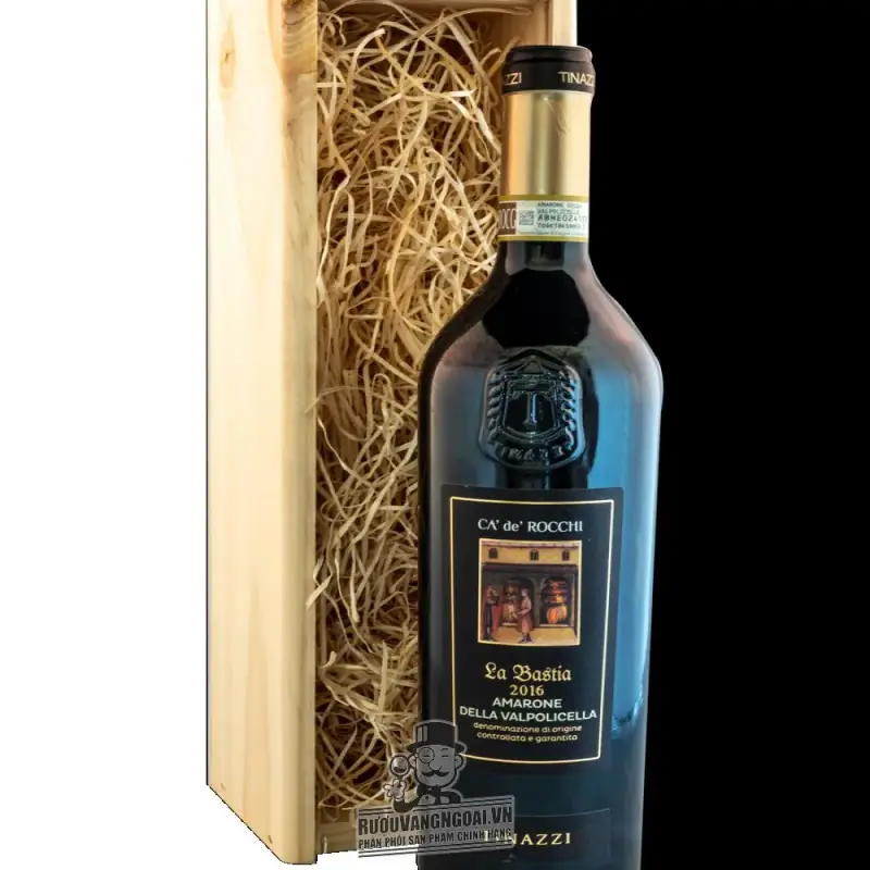 Giá vang y la bastia amarone della valpolicella dop ca de rocchi