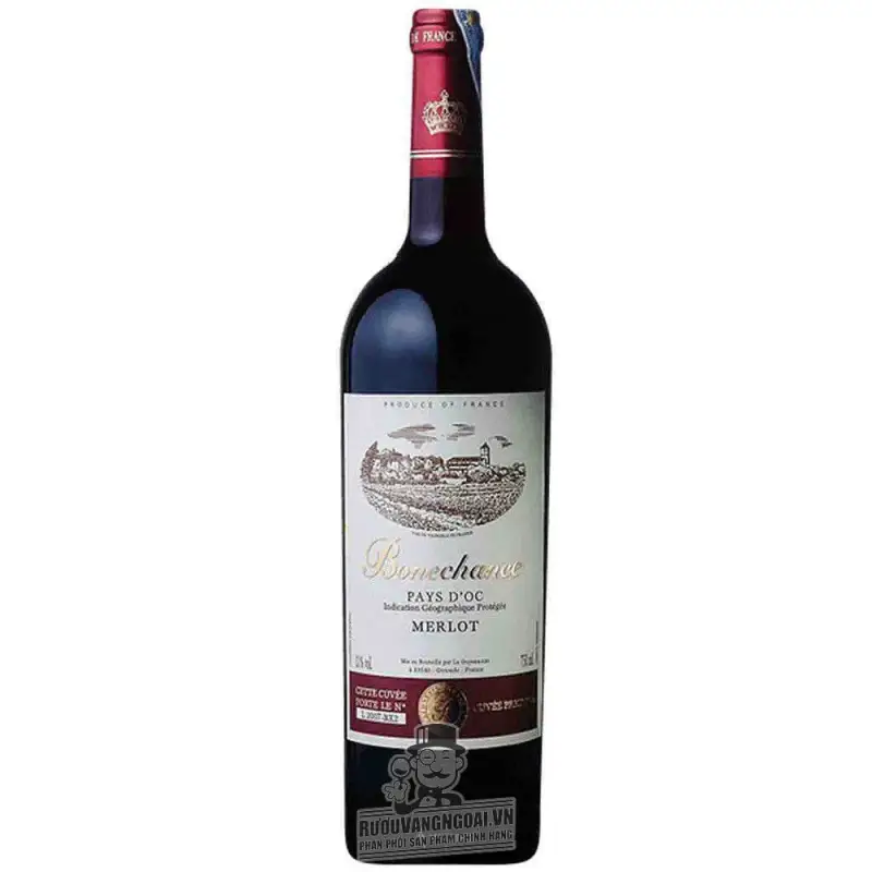 Vang Pháp Bonechance Merlot Bordeaux