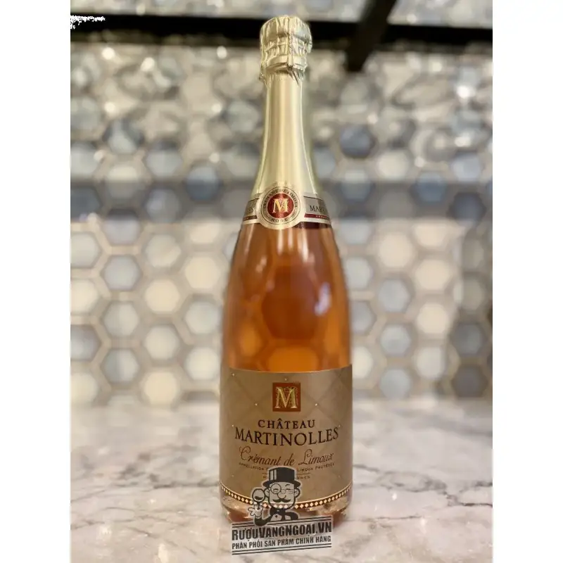 Địa chỉ mua vang no phap chateaux martinolles cremant de limoux rose giá rẻ nhất