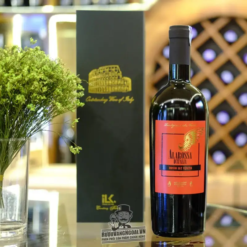 Địa chỉ bán vang y alarossa ditalia rosso puglia giá rẻ tại Hà Nội