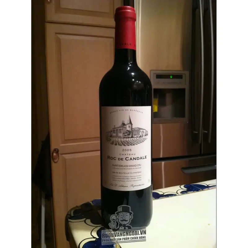 Giá vang phap chateau roc de candale saint emilion