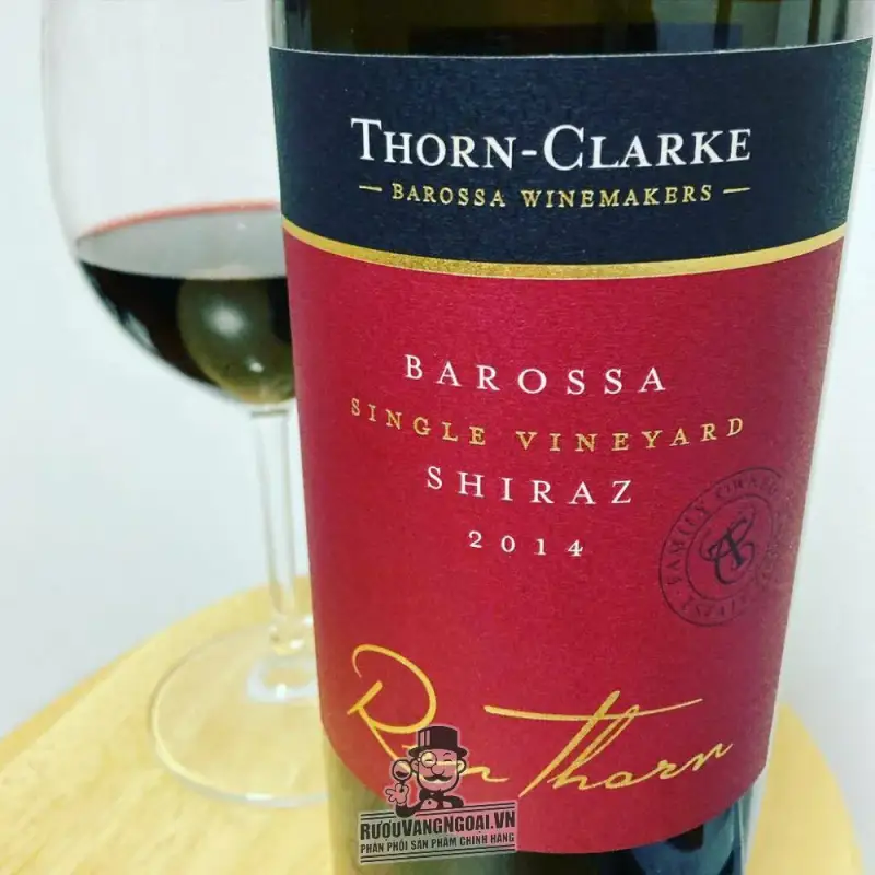ruou vang thorn clarke ron thorn shiraz barossa chiet khau cao giá bao nhiêu
