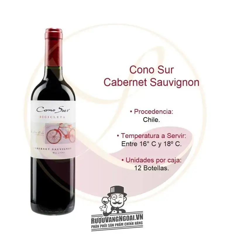 Vang Chile CONO SUR BICICLETA CABERNET SAUVIGNON
