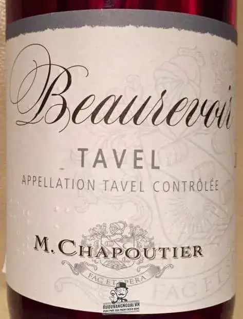Vang Pháp M Chapoutier Beaurevoir Tavel