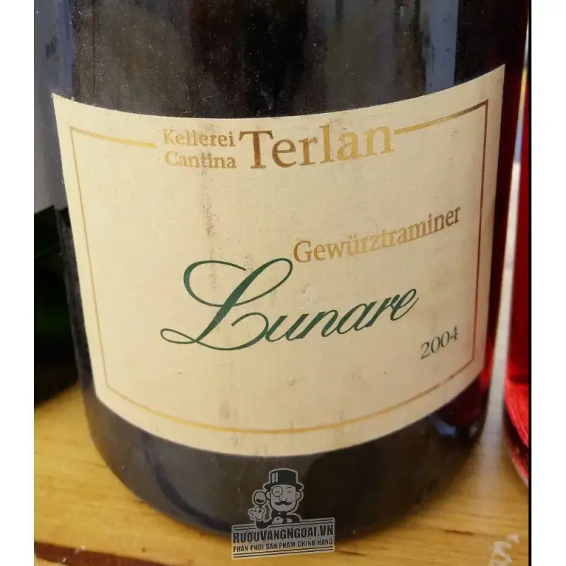 Giá ruou vang y lunare gewurztraminer