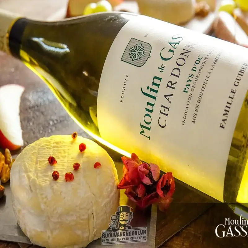 Vang Pháp Moulin de Gassac Chardonnay