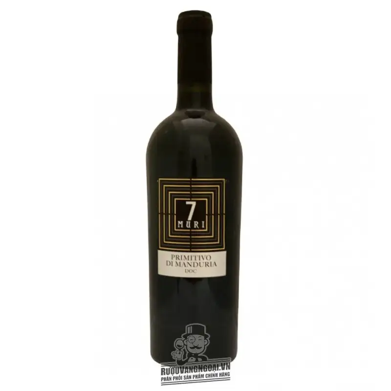 Vang Ý 7 Muri Primitivo di Manduria