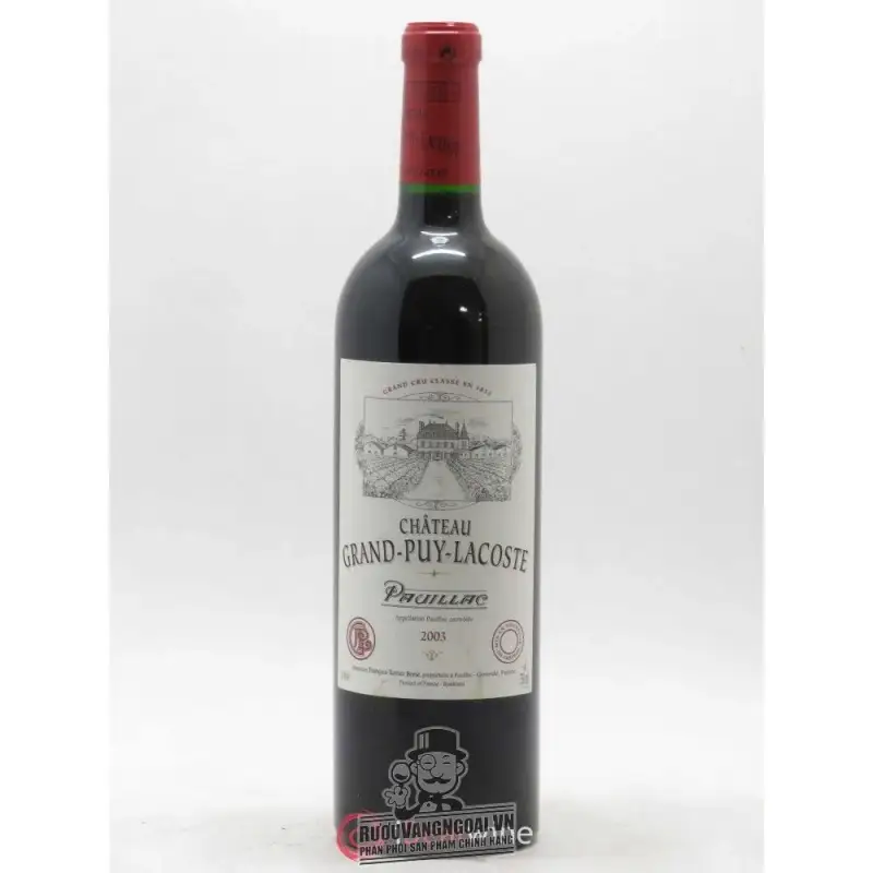 Rượu vang Pháp Chateau Grand Puy Lacoste