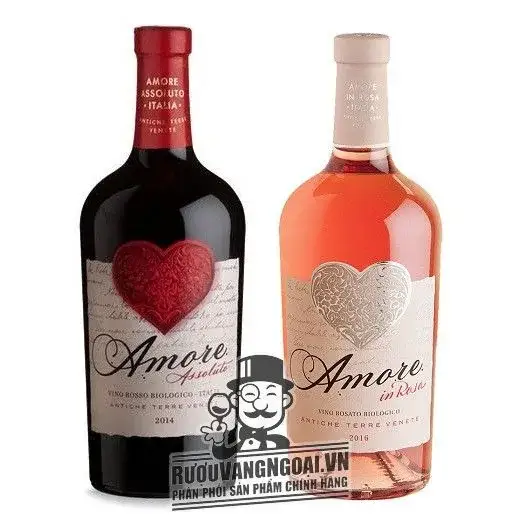 Vang Ý Amore Vino Biologico (Red - White - Rosé)