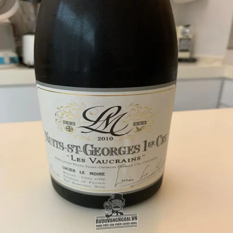 Vang Pháp Nuits st Georges Les Vaucrains Lucien Le Moine Cao Cấp
