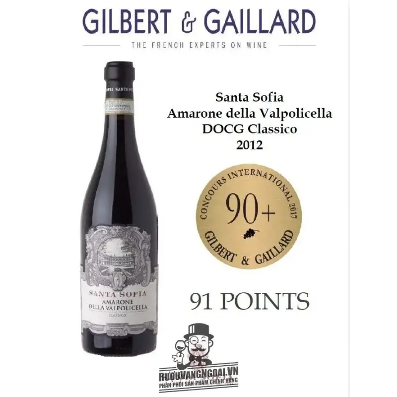 Vang Ý SANTA SOFIA AMARONE DELLA VALPOLICELLA