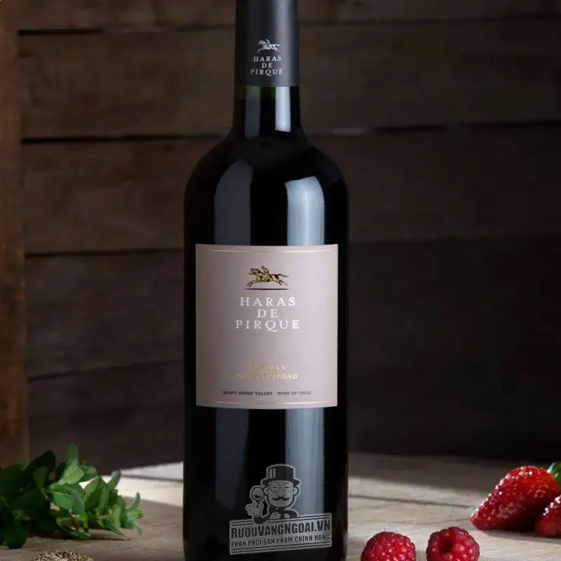 vang chile haras de pirque reserva de propiedad diem giá bao nhiêu
