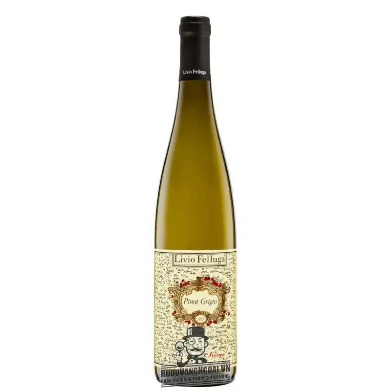 Vang Ý Pinot Grigio Livio Felluga Friuli Colli Orientali Hảo hạng