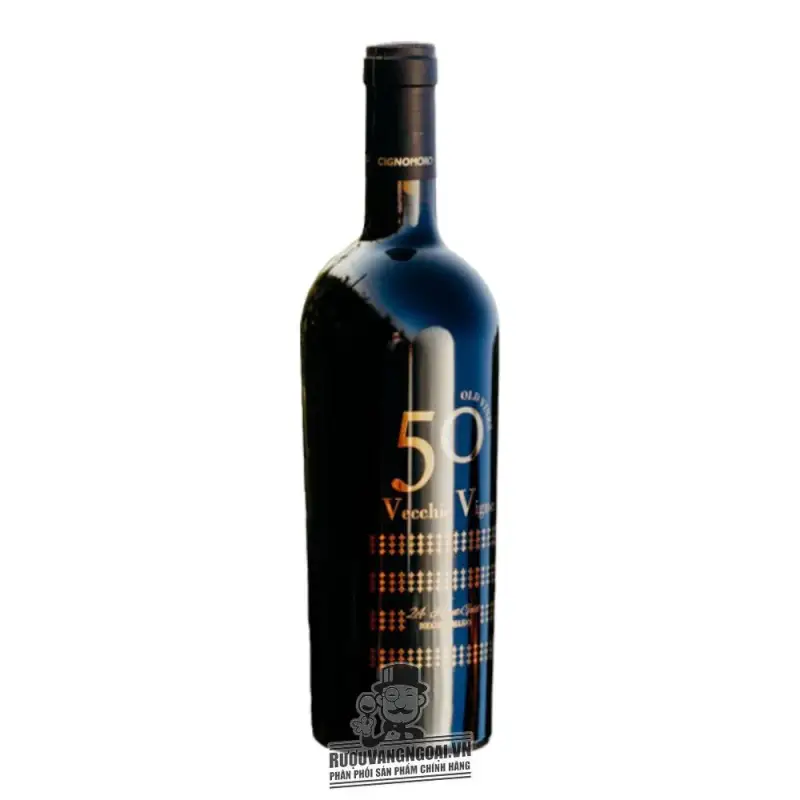 Rượu vang 50 Vecchie Vigne 24 Karat gold 15độ
