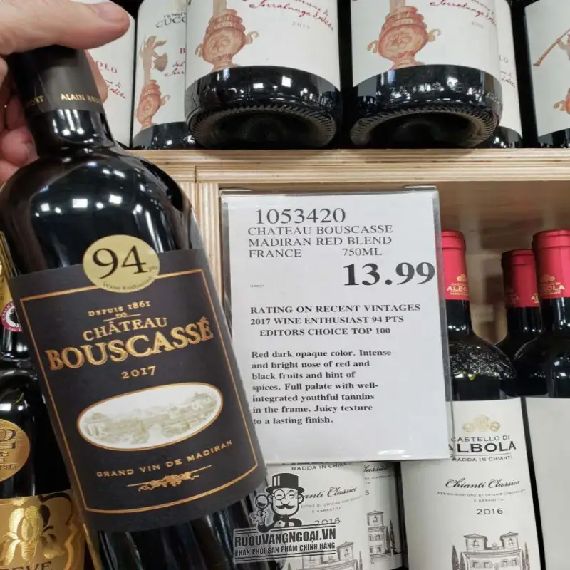 Địa chỉ bán vang phap chateau bouscasse madiran alain brumont giá rẻ nhất