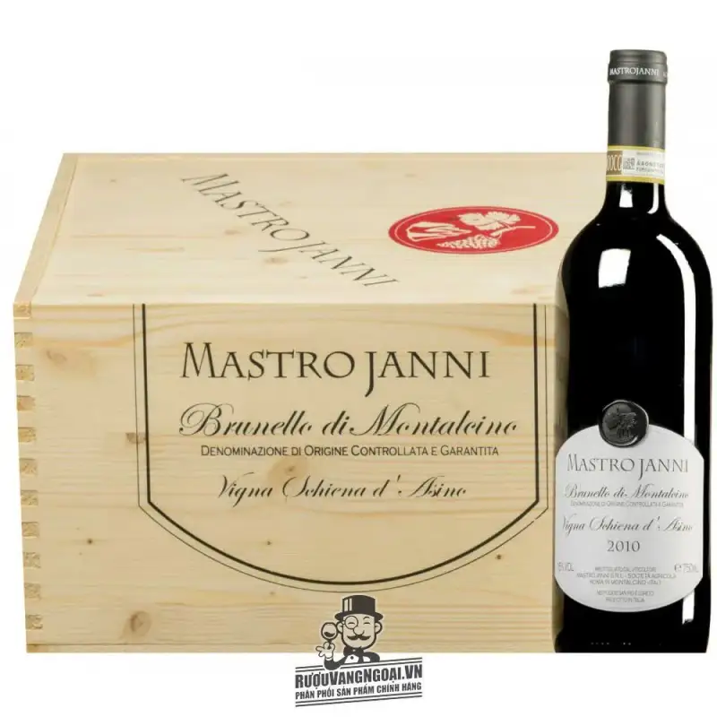 ruou vang y mastrojanni brunello di montalcino vigna schiena giá bao nhiêu
