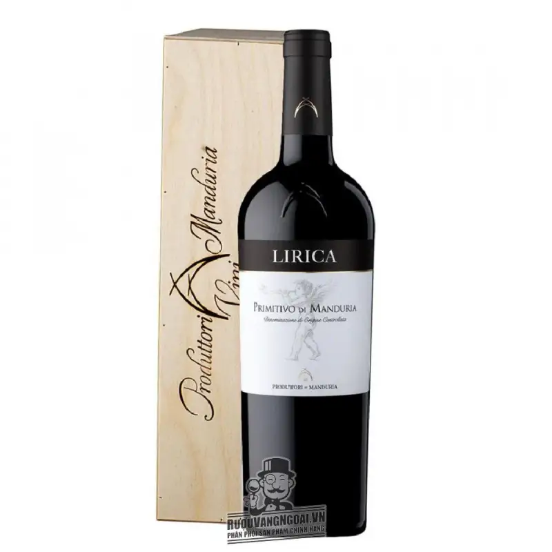 Rượu Vang Ý Lirica Primitivo Di Manduria uống ngon