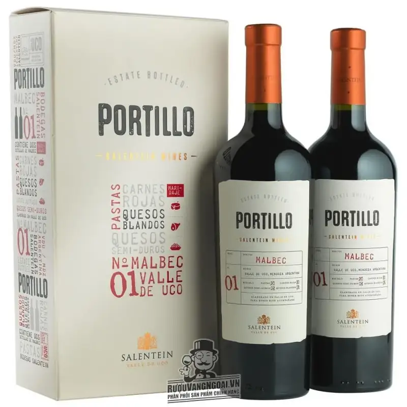 Vang Argentina PORTILLO Malbec