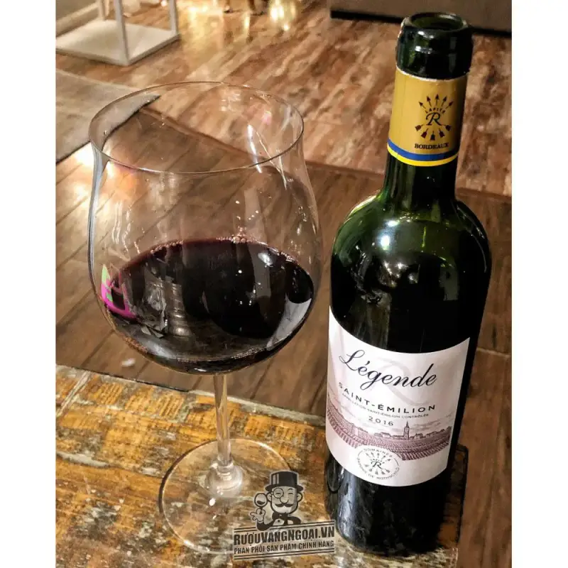 Địa chỉ mua vang phap legende saint emilion domaines barons de rothschild cao cap giá rẻ nhất