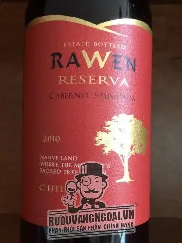 Vang Chile Rawen Reserva Cabernet Sauvignon
