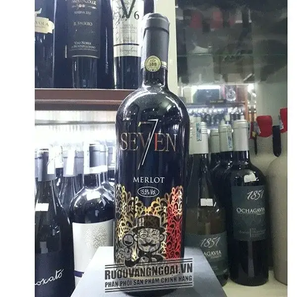 Rượu vang 7 Seven Merlot đặc biệt