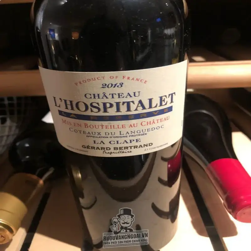 Địa chỉ mua vang phap lhospitalet red la clape chateau gerard bertrand giá rẻ nhất