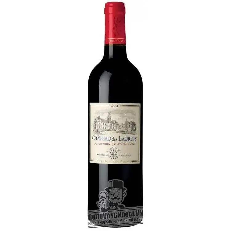 Vang Pháp Chateau Des Laurets Puisseguin Saint Emilion