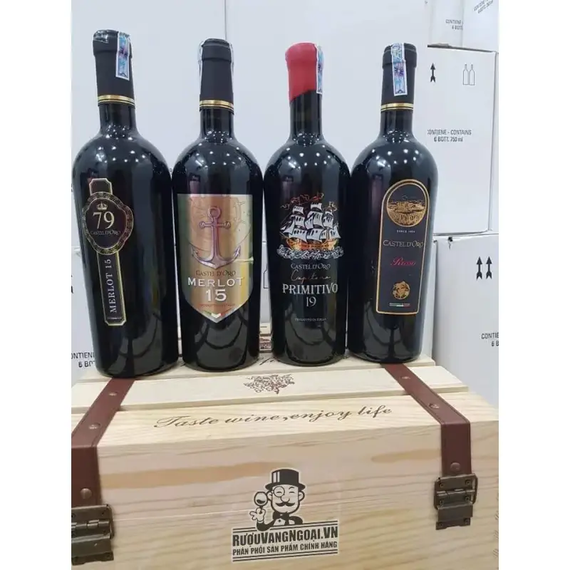 ruou vang castel doro merlot do giá bao nhiêu