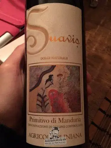 Vang Ý Suavis Primitivo Di Manduria DOCG