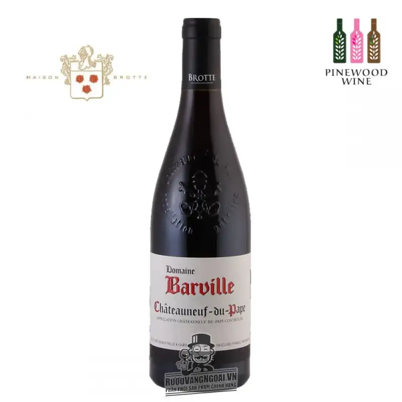 Mua vang phap domaine barville chateauneuf du pape giá rẻ tại Sài Gòn