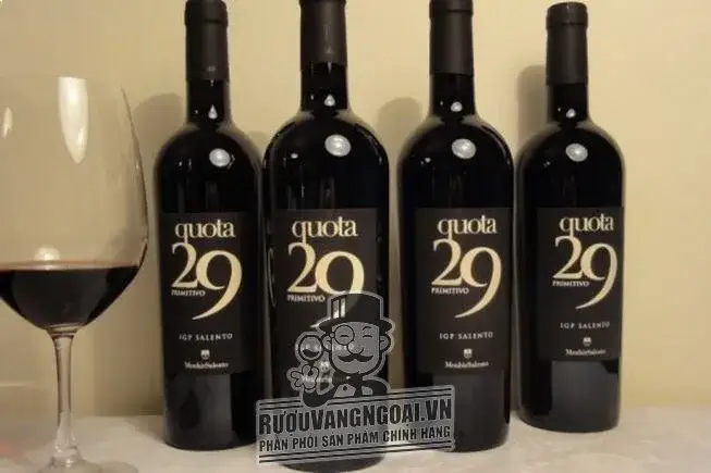 Vang Ý QUOTA 29 PRIMITIVO