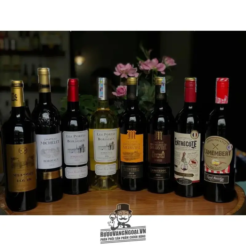 VANG PHÁP CHATEAU SEIGNEURIE DE MURVIEL LANGUEDOC