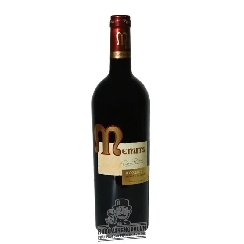 Rượu vang Pháp Menuts Bordeaux Red White