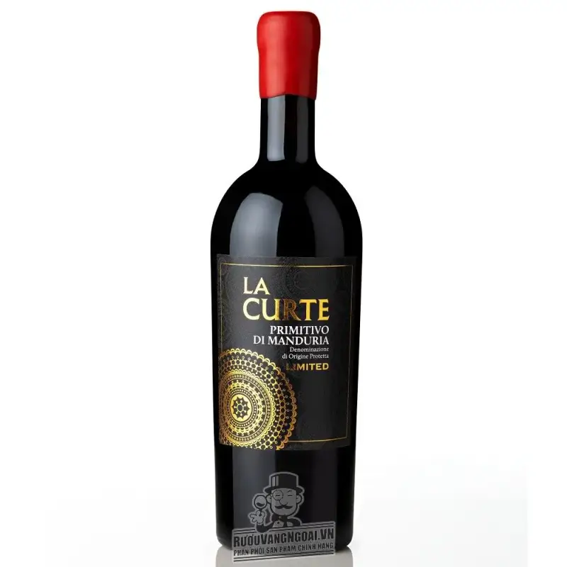 Vang Ý La Curte Limited 19 độ Primitivo di Manduria
