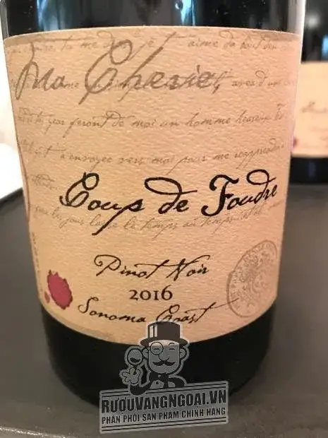Vang Mỹ COUP DE FOUDRE PINOT NOIR