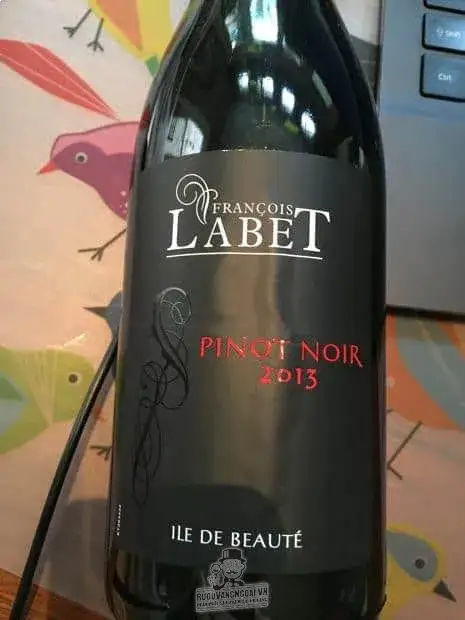 Vang Pháp Francois Labet Pinot Noir Ile de Beaute Corsica