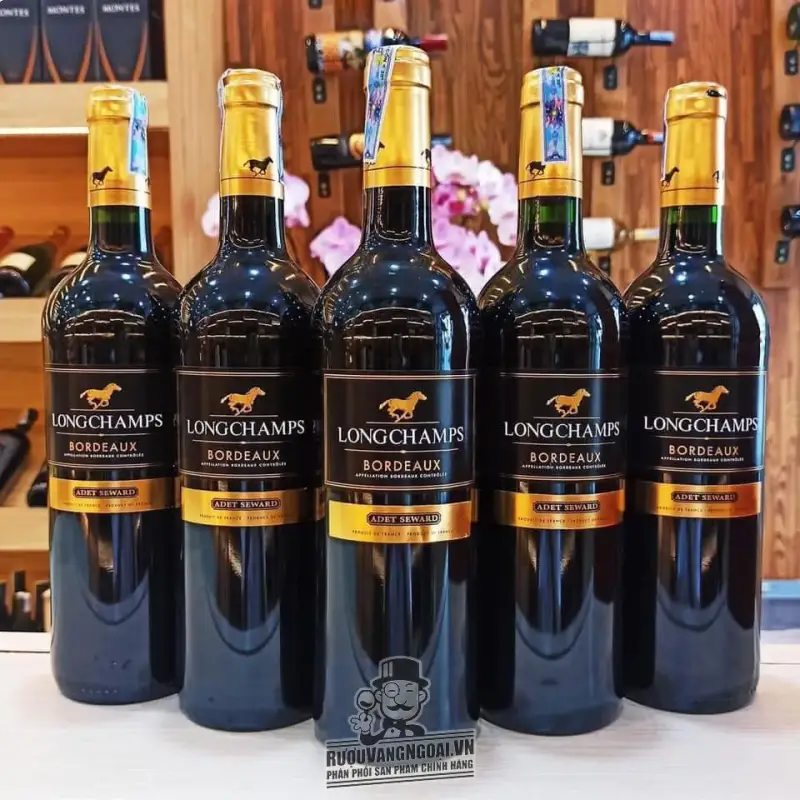 Rượu vang Longchamps Bordeaux Adet Seward