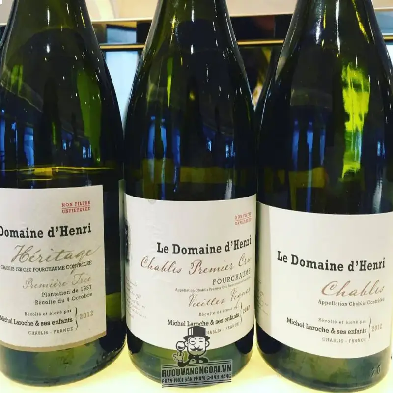 Vang Pháp Le Domaine dHenri Heritage Fourchaume Hảo hạng