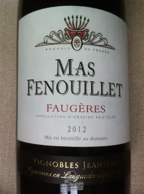 Vang Pháp Mas Fenouillet Faugeres