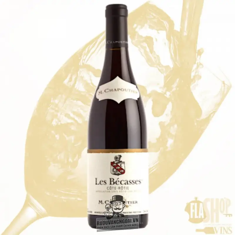 Mua vang phap les becasses cote rotie mchapoutier giá rẻ tại Sài Gòn