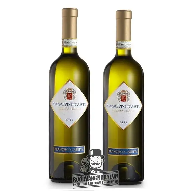 Vang ngọt Ý MOSCATO D‘asti Francesco Capetta